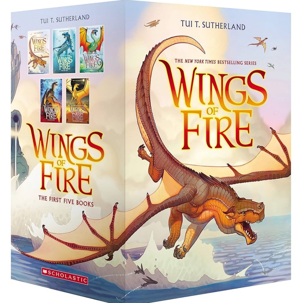 Scholastic Wings of Fire Dragon Book Collection